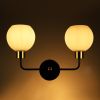 Modern Wall Light Sconce Dual Head Lamp Exterior Wall Fixture Bathroom Lights