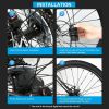 2 Pack LED Bicycle Wheel Light, 7 Colours in One Waterproof Bicycle