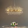 Modern American round crystal chandelier -12 bulbs