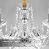 K9 Crystal Chandelier 4 Lights Modern Candle LED Chandelier Light Ceiling Lamp