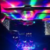2x USB Mini Disco DJ Ball Car Party Atmospher Light Bar Colorful Sound Activated